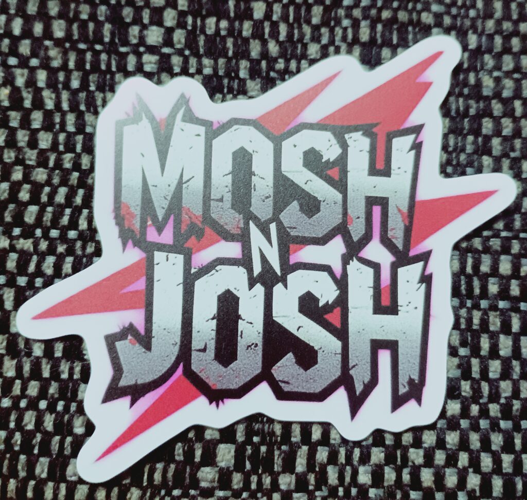 Fridge Magnet - Mosh N Josh Logo
